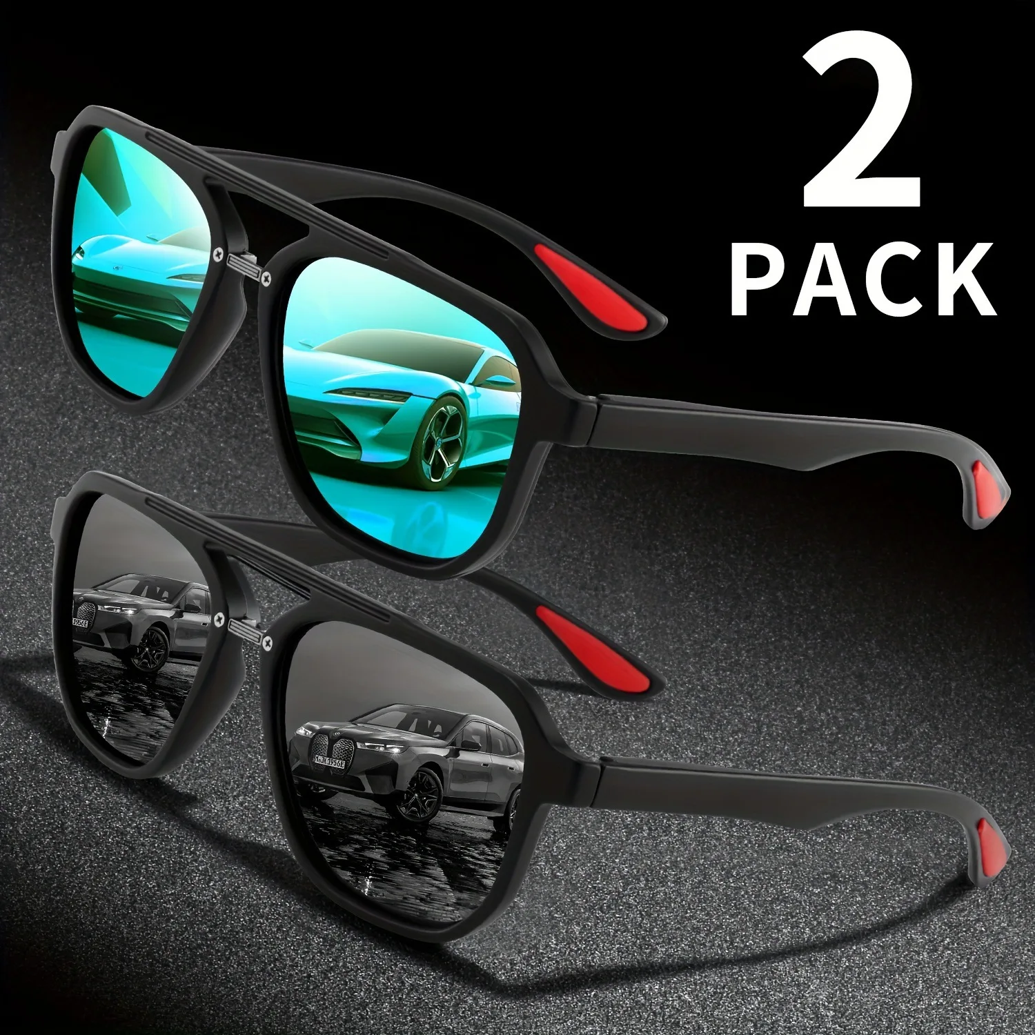 Sunglasses Uv400 - Retro Classic Shades Luxury Sunglasses For