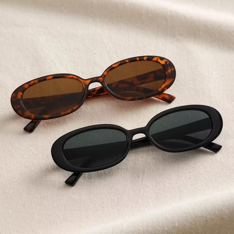 Designer Sunglasses - Vintage Oval Sunglasses Women Luxury Brand