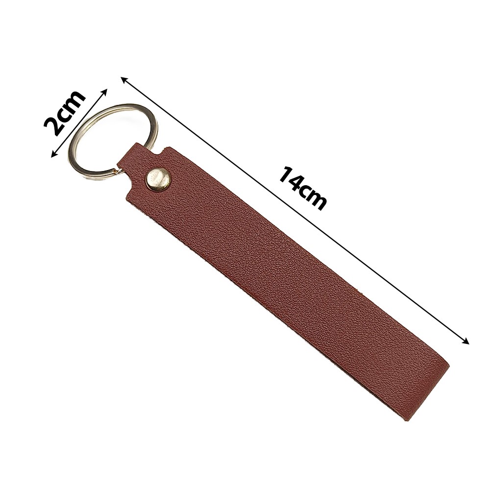 1/5pcs PU Leather Keychain Gif - Leather Wallet Men recension och pris