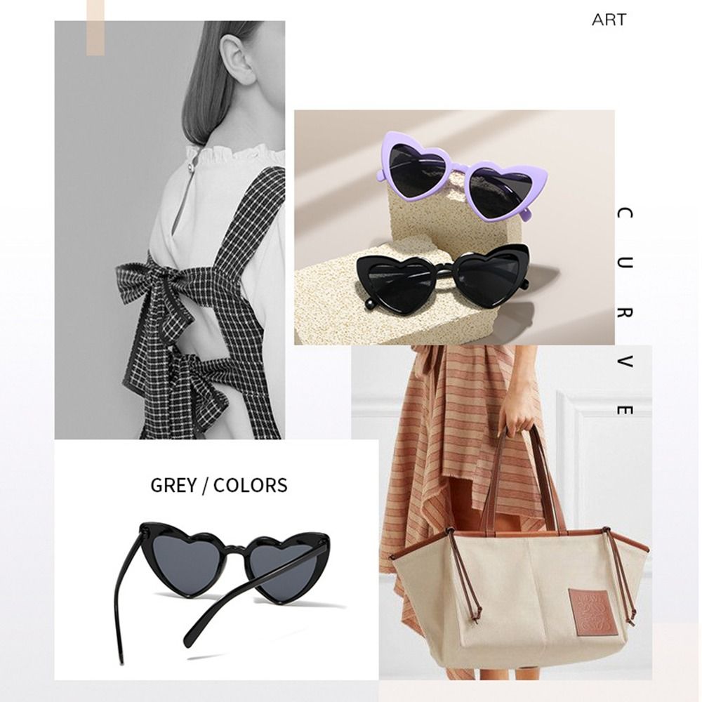 UV Protection Heart-Shaped Sun - Sunglasses Uv400 recension och pris