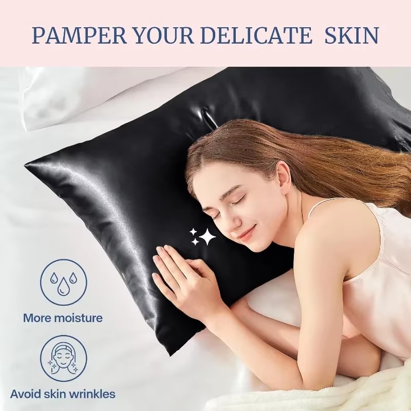 For Women Men 1/2pcs Multi-siz - Silk Pillowcase recension och pris