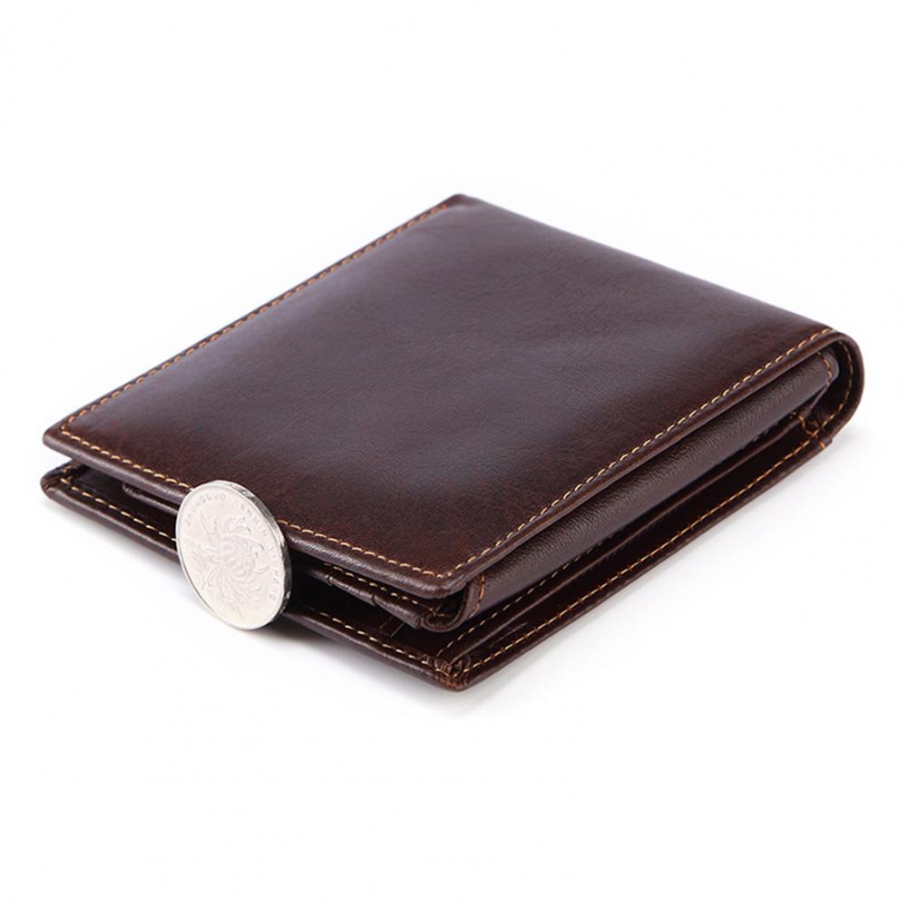 Vintage Card Holder Rfid Block - Leather Wallet Men recension och pris