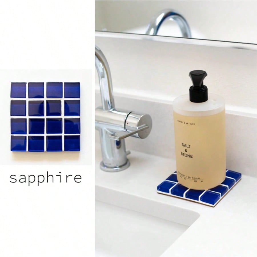 3 in 1 Colorful Mosaic Glass S - Marble Coaster Set recension och pris