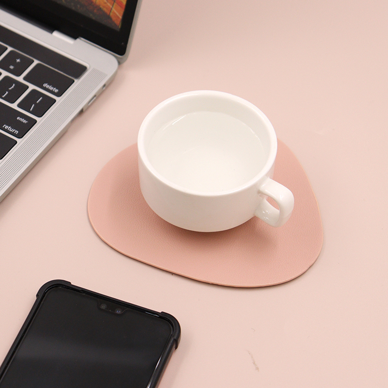 Faux Leather Placemats and Coa - Marble Coaster Set recension och pris