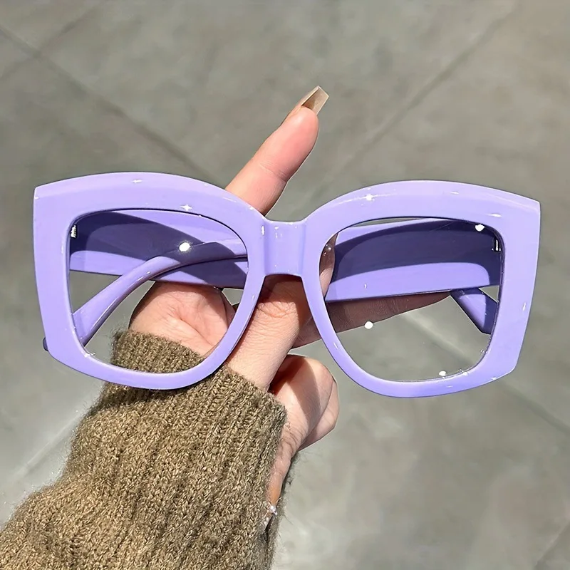 New Fashionable Square Eyeglas - Sunglasses Uv400 recension och pris