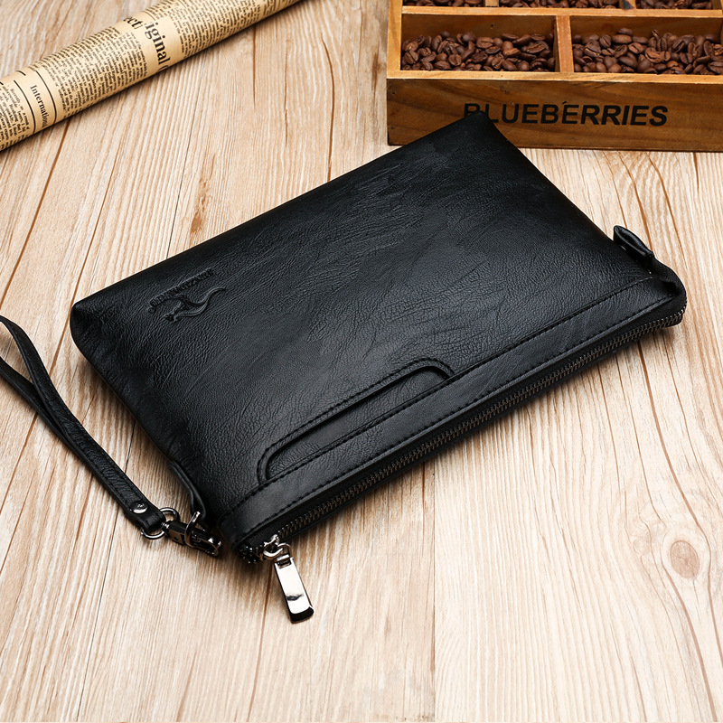 Business Clutch Bag High Quali - Leather Wallet Men recension och pris
