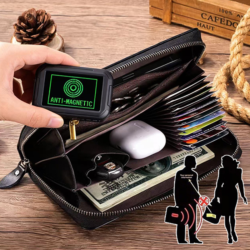 New Men Vintage Genuine Leathe - Leather Wallet Men recension och pris