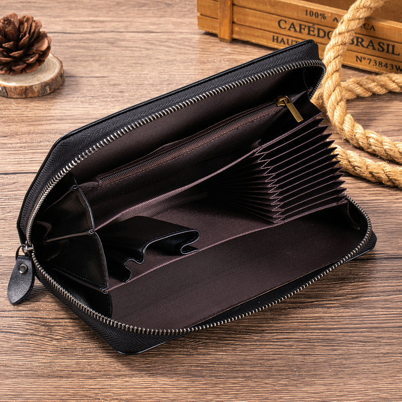 New Men Vintage Genuine Leathe - Leather Wallet Men recension och pris