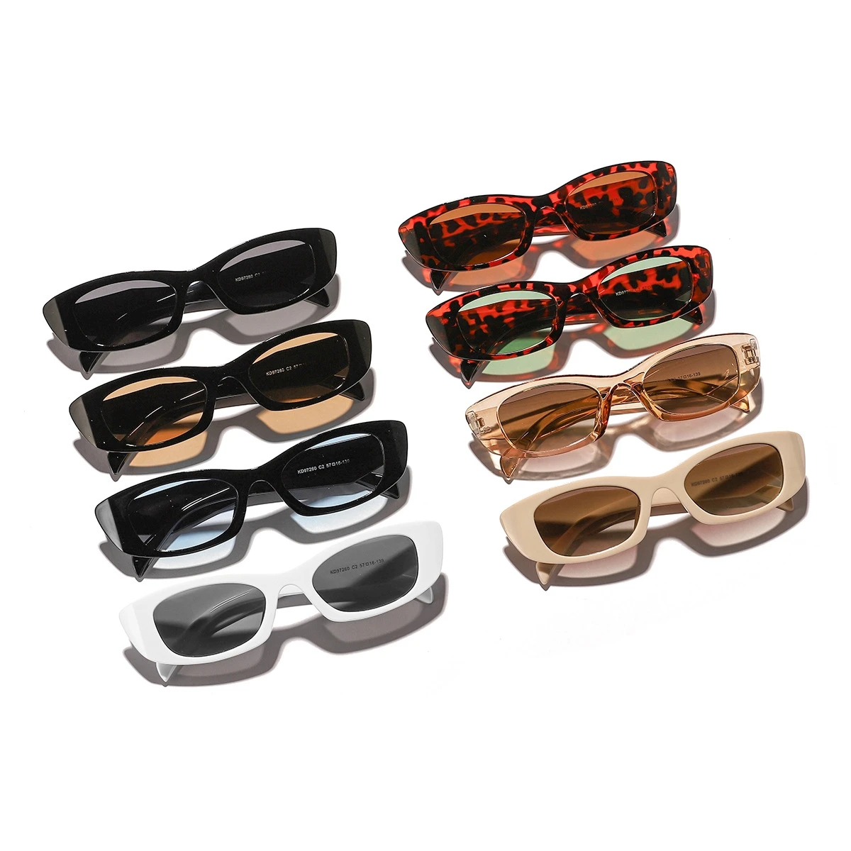Vintage Small Square Sunglasse - Sunglasses Uv400 recension och pris