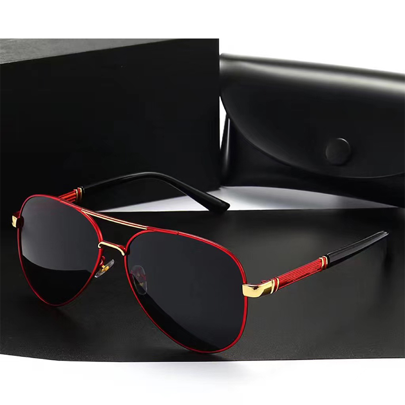 Luxury Men's Polarized Metal S - Designer Sunglasses recension och pris