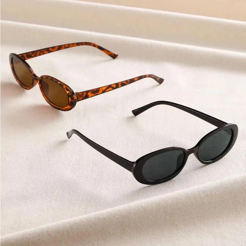 Vintage Oval Sunglasses Women  - Designer Sunglasses recension och pris