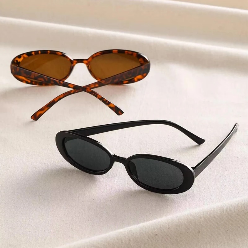 Vintage Oval Sunglasses Women  - Designer Sunglasses recension och pris