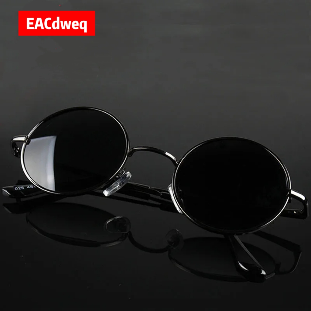 Retro Vintage Round Sunglasses - Sunglasses Uv400 recension och pris