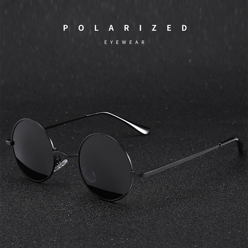 Retro Vintage Round Sunglasses - Sunglasses Uv400 recension och pris